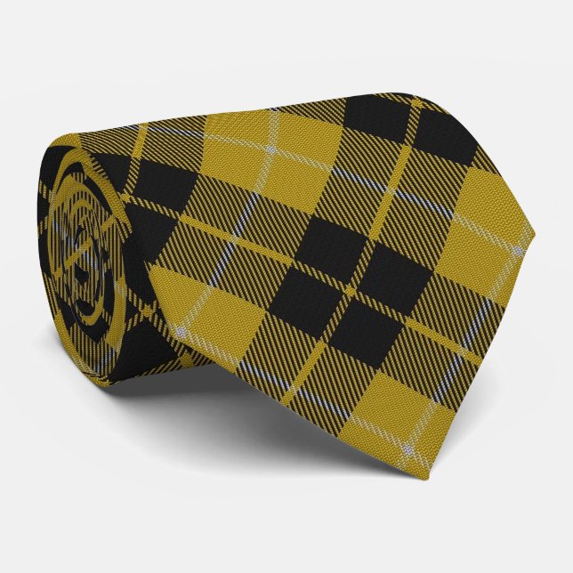 Clan Barclay Letter B Monogram Dress Tartan Tie (Rolled)