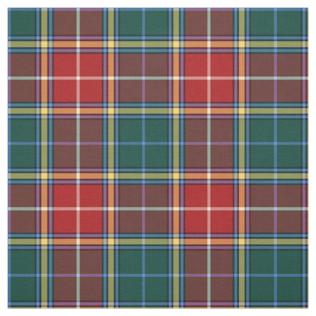 Clan Baxter Tartan Fabric (Swatch)