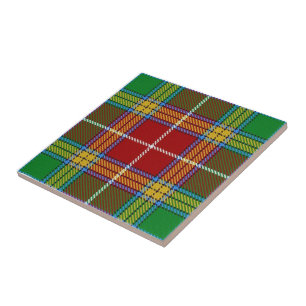 Clan Baxter Tartan  Tile
