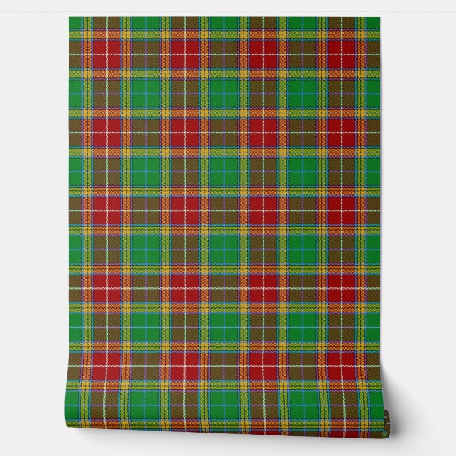 Clan Baxter Tartan Wallpaper (Unrolling)
