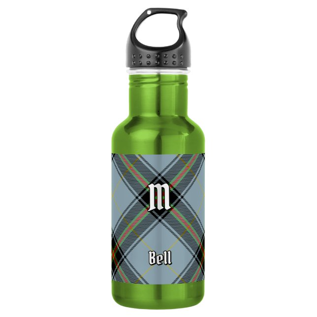 Clan Bell Tartan 532 Ml Water Bottle (Front)