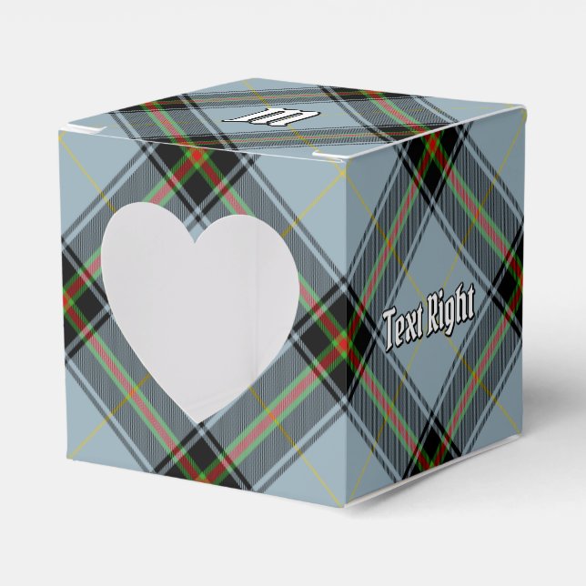 Clan Bell Tartan Favour Box (Front Side)