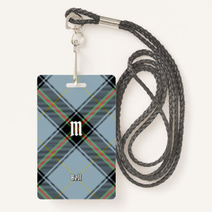 Clan Bell Tartan ID Badge