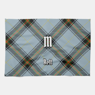 Clan Bell Tartan Tea Towel