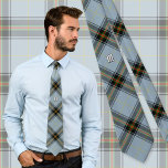 Clan Bell Tartan Tie<br><div class="desc">Clan Bell traditional tartan with modern colours. Seamless pattern. Custom monogram.</div>