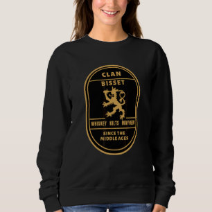 Clan Bisset Scottish Ancestry Highland Games Sweatshirt