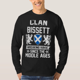 Clan Bissett Scottish Family Clan Scotland Wreakin T-Shirt