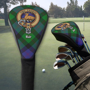 Clan Blair Crest Golf Head Cover