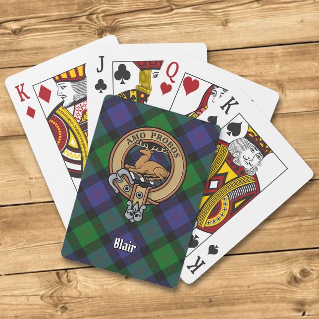 Clan Blair Crest Playing Cards (Creator Uploaded)