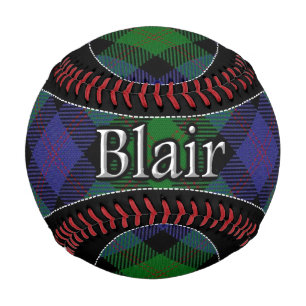 Clan Blair Scottish Dream Tartan Baseball