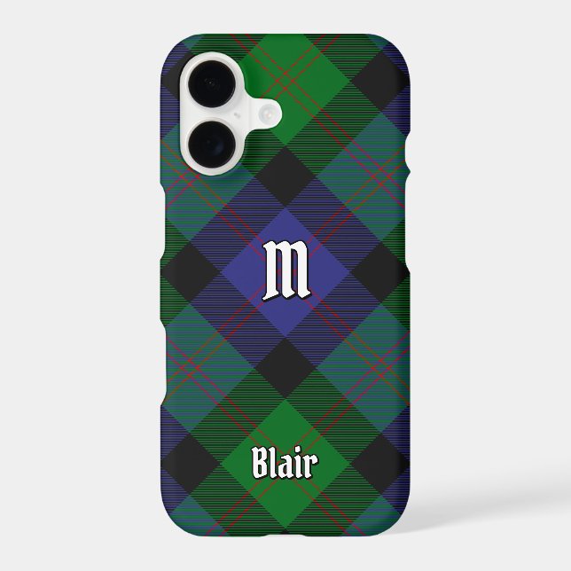 Clan Blair Tartan Case-Mate iPhone Case (Back)