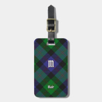 Clan Blair Tartan Luggage Tag