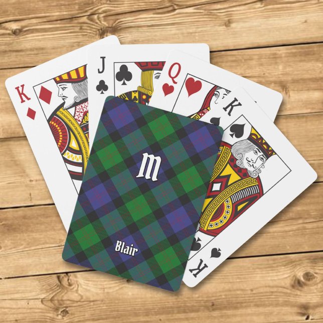 Clan Blair Tartan Playing Cards (Creator Uploaded)