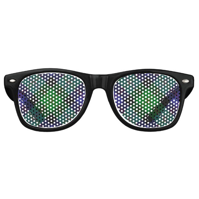 Clan Blair Tartan Retro Sunglasses (Front)