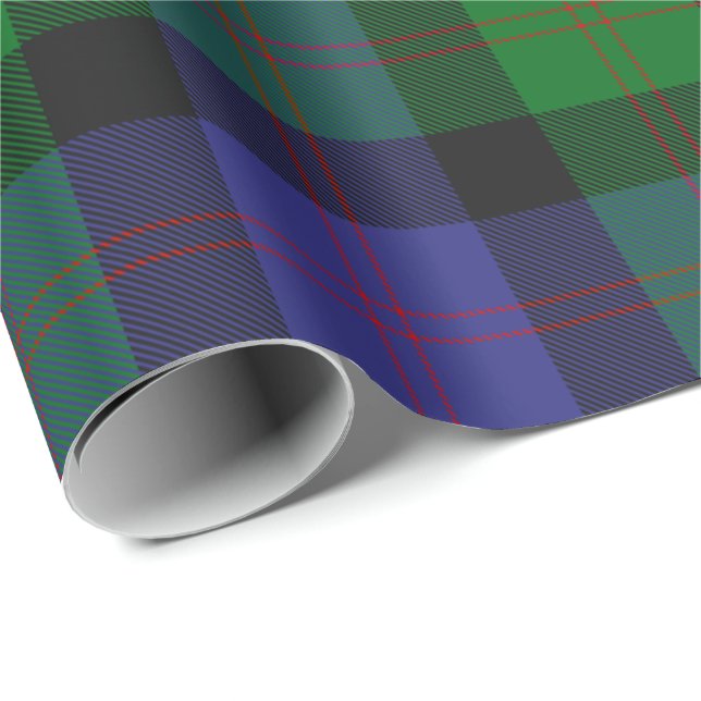 Clan Blair Tartan Wrapping Paper (Roll Corner)
