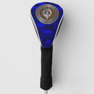 Clan Boyd Crest & Tartan Knot Golf Head Cover