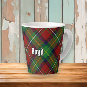 Clan Boyd Tartan Latte Mug