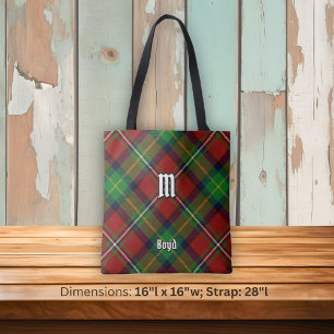 Clan Boyd Tartan Tote Bag