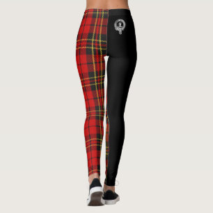 Clan Brodie Crest & Tartan Leggings