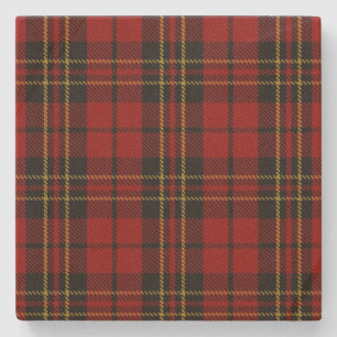 Clan Brodie Tartan Plaid Stone Coaster