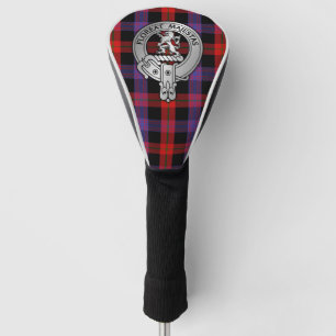Clan Brown Crest & Tartan Golf Head Cover
