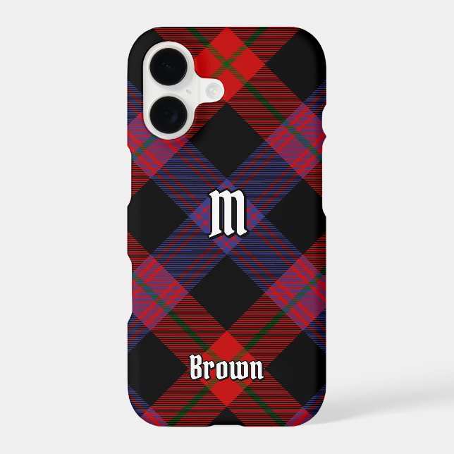 Clan Brown Tartan (Back)