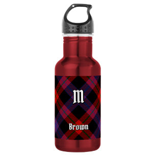 Clan Brown Tartan 532 Ml Water Bottle