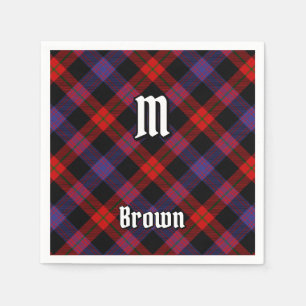 Clan Brown Tartan Napkin