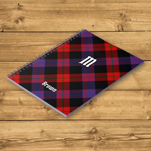 Clan Brown Tartan Notebook (Creator Uploaded)