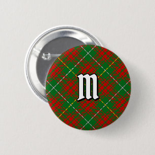 Clan Bruce Hunting Tartan 6 Cm Round Badge