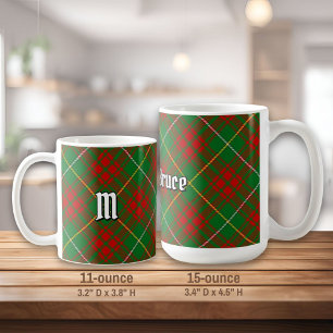 Clan Bruce Hunting Tartan Coffee Mug