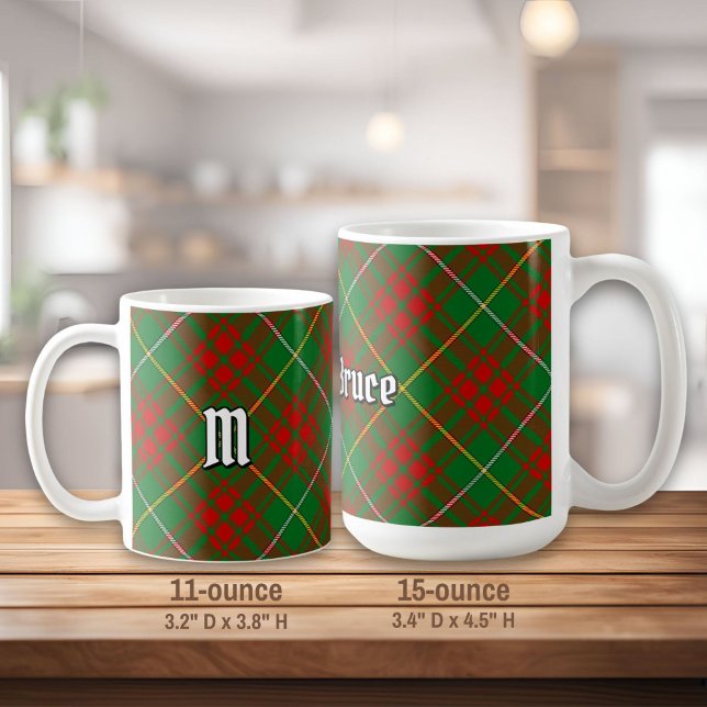 Clan Bruce Hunting Tartan Coffee Mug (Creator Uploaded)