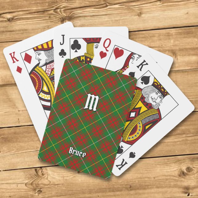 Clan Bruce Hunting Tartan Playing Cards (Creator Uploaded)