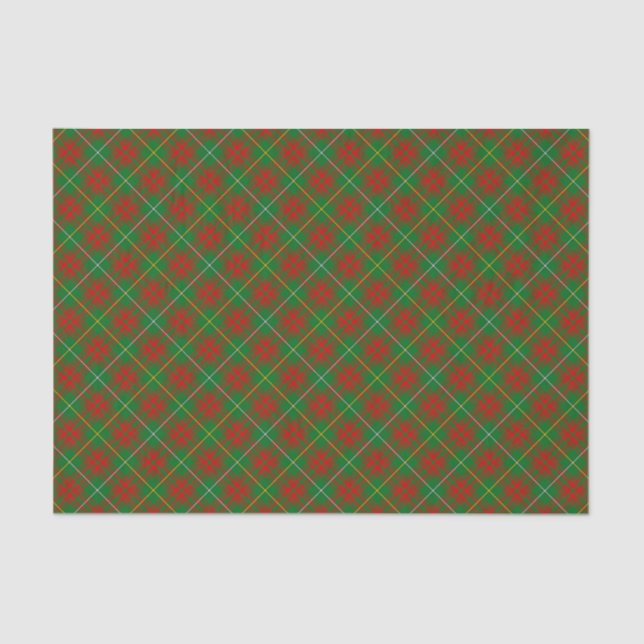 Clan Bruce Hunting Tartan Tissue Paper (Front)