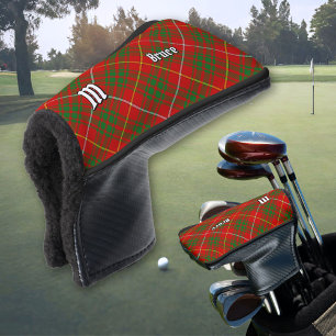 Clan Bruce Tartan Golf Head Cover
