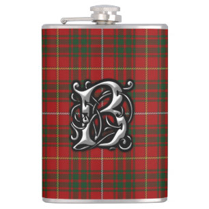 Clan Bruce Tartan Old Scotland Flask
