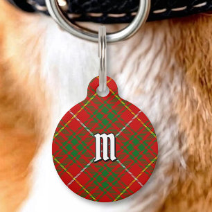 Clan Bruce Tartan Pet Tag