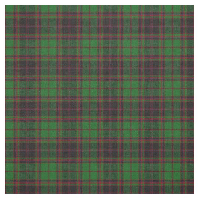 Clan Buchan Scottish Tartan Plaid Fabric (Swatch)