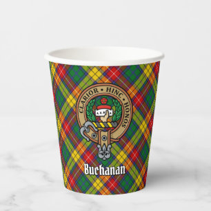 Clan Buchanan Crest Paper Cups