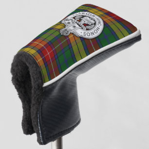 Clan Buchanan Crest & Tartan Golf Head Cover