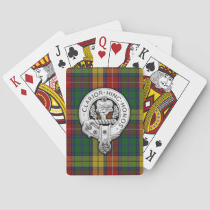 Clan Buchanan Crest & Tartan Playing Cards