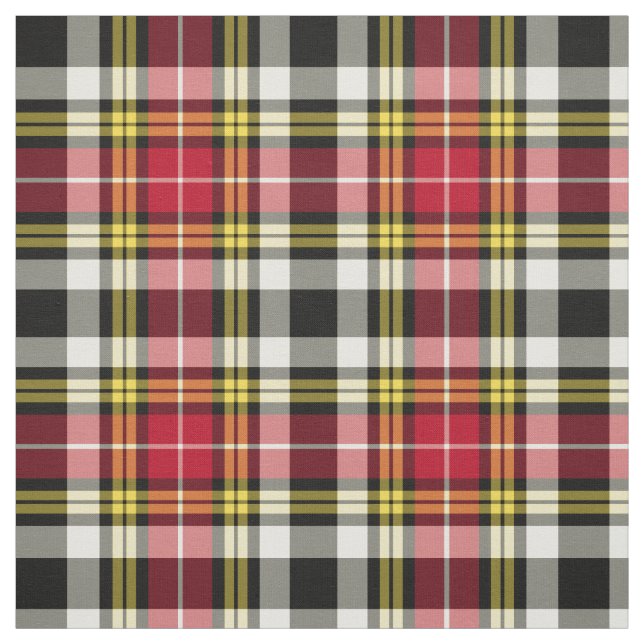 Clan Buchanan Dress Tartan Fabric (Swatch)