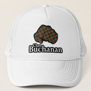 Clan Buchanan Scotland Proud Tartan Fist Trucker Hat