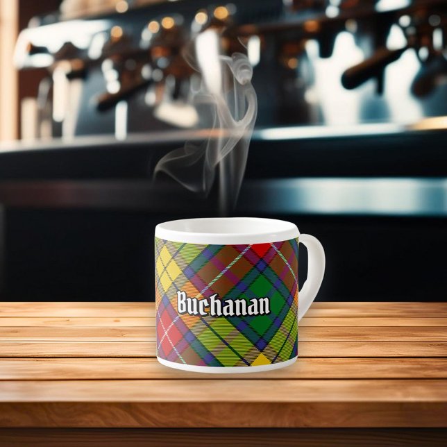 Clan Buchanan Tartan Espresso Cup (Creator Uploaded)