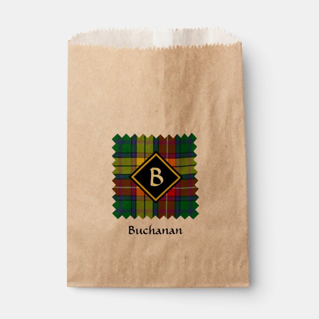 Clan Buchanan Tartan Favour Bags (Front)