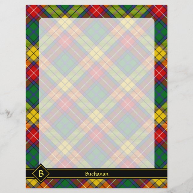 Clan Buchanan Tartan Flyer (Front)