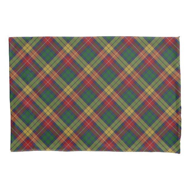 Clan Buchanan Tartan Scottish Celebration Pillowcase (Front)
