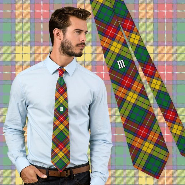 Clan Buchanan Tartan Tie (Creator Uploaded)