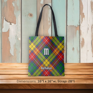 Clan Buchanan Tartan Tote Bag
