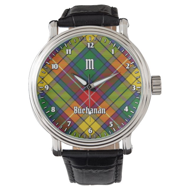 Clan Buchanan Tartan Watch (Front)